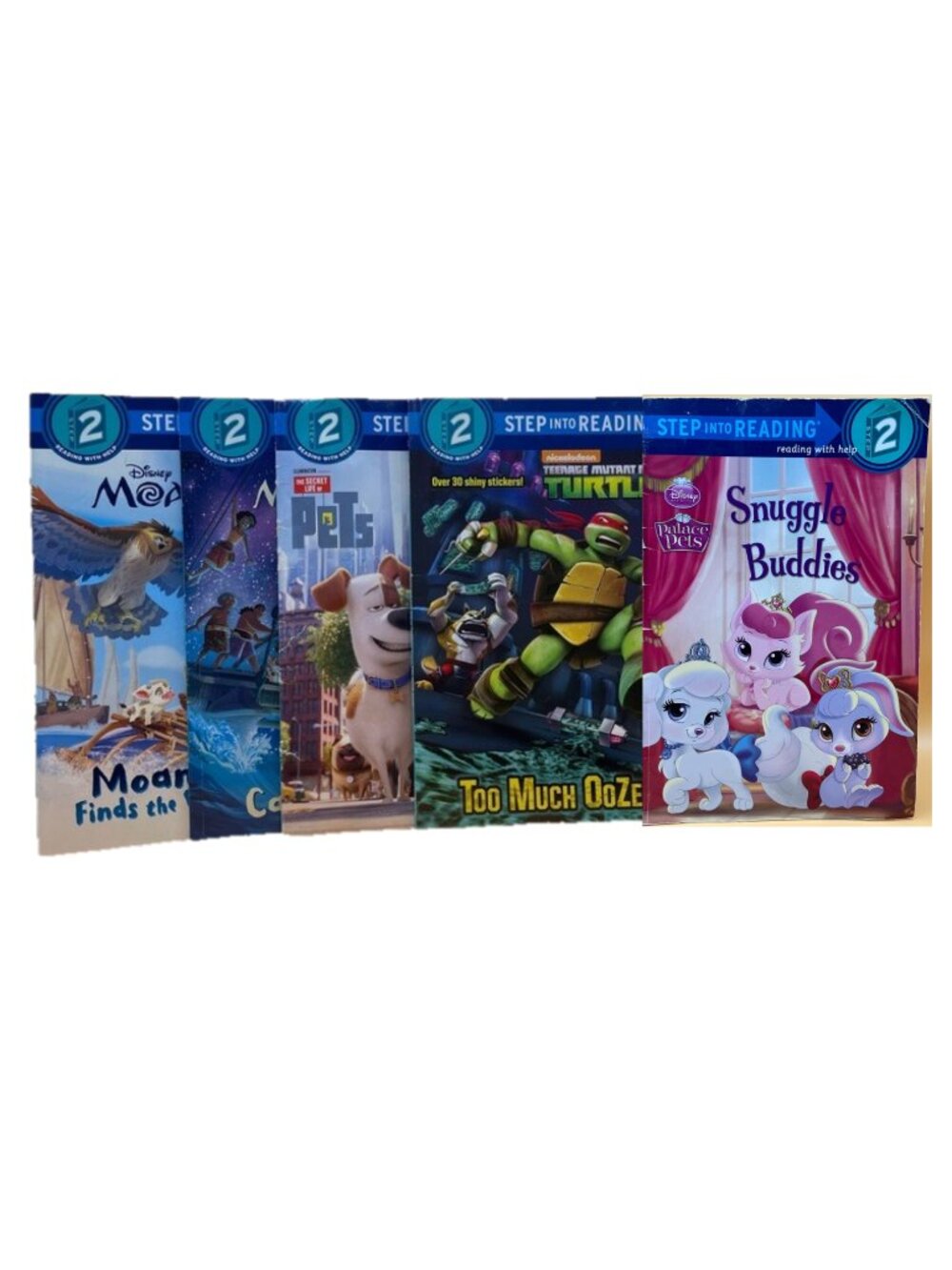 Set of 5 Step into Reading Books - Reader Step 2 (Preschool-Grade 1)